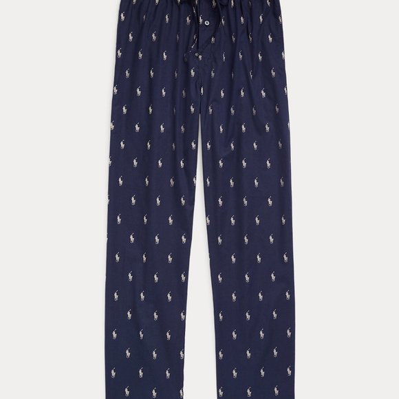 NWT POLO RALPH LAUREN BIG TALL COTTON PAJAMA‎ LOGO LOUNGE PANTS - Picture 1 of 5
